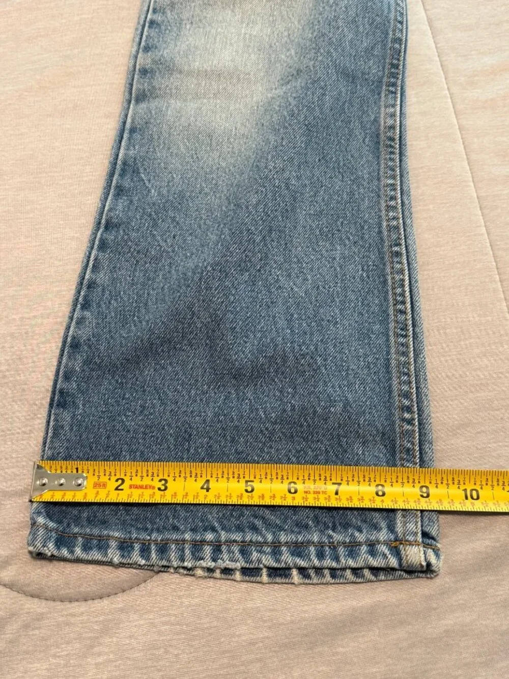 Vintage Levi's 517 Orange Tab Denim Jeans Men 36x29 Made in USA